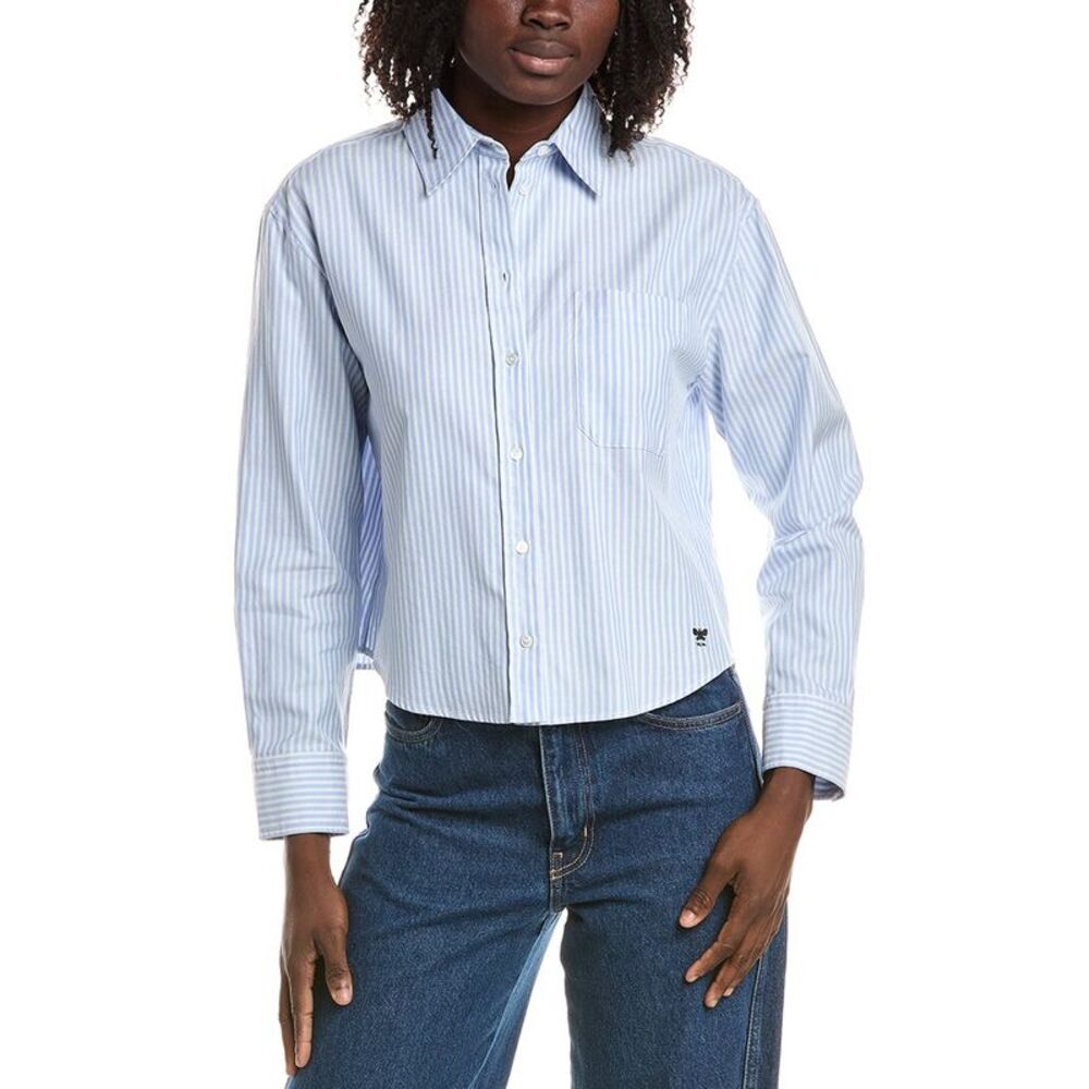 Max Mara Womens Weekend Nuoro Shirt, Blue